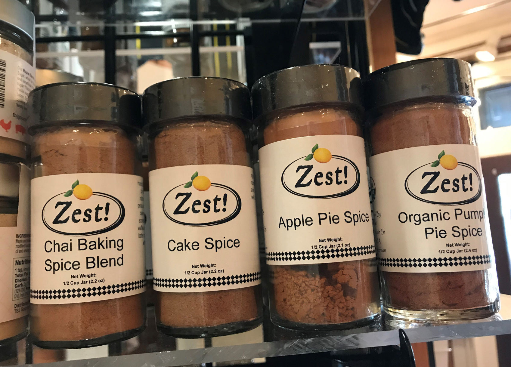 Fall spices at Zest!